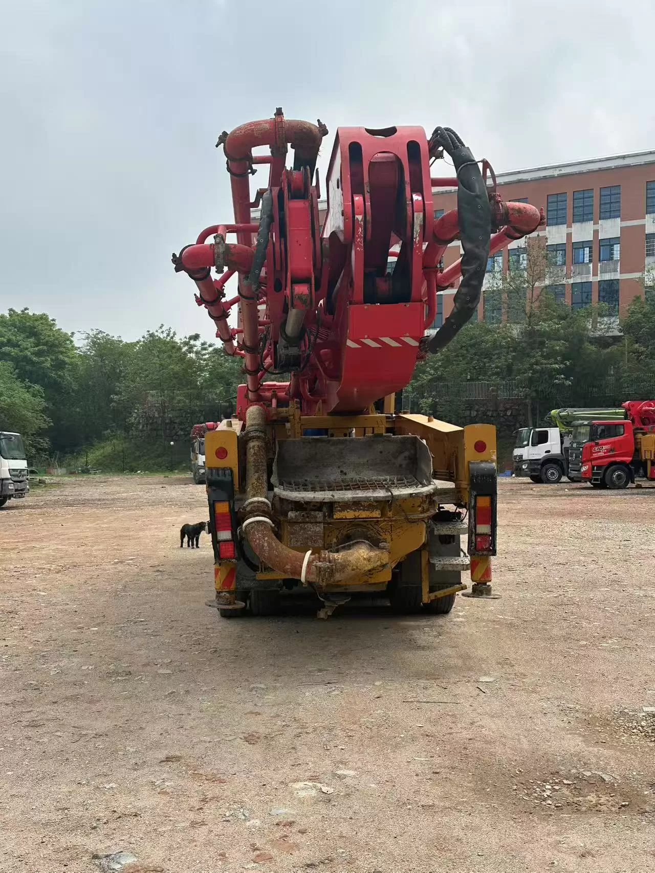 2020 Sany 50m truck mounted concrete pump