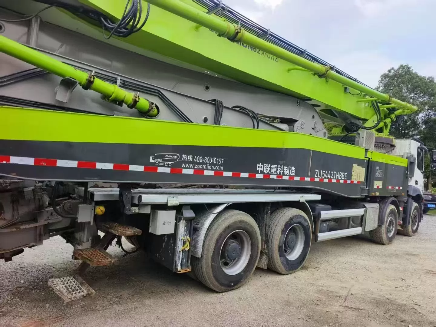 2020 Zoomlion-Benz 59m truck mounted concrete pump