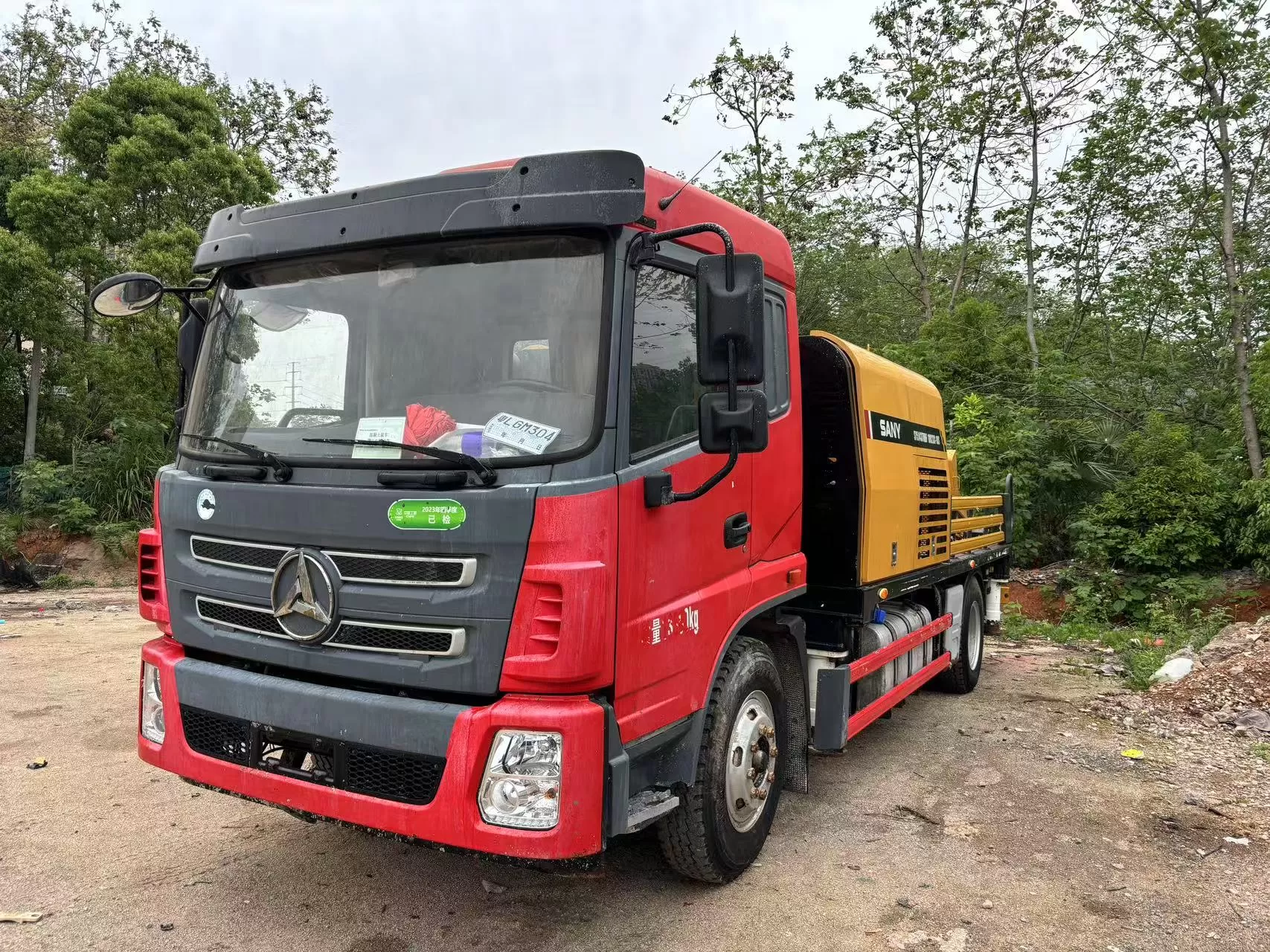 2022 Sany 10023 truck mounted pump