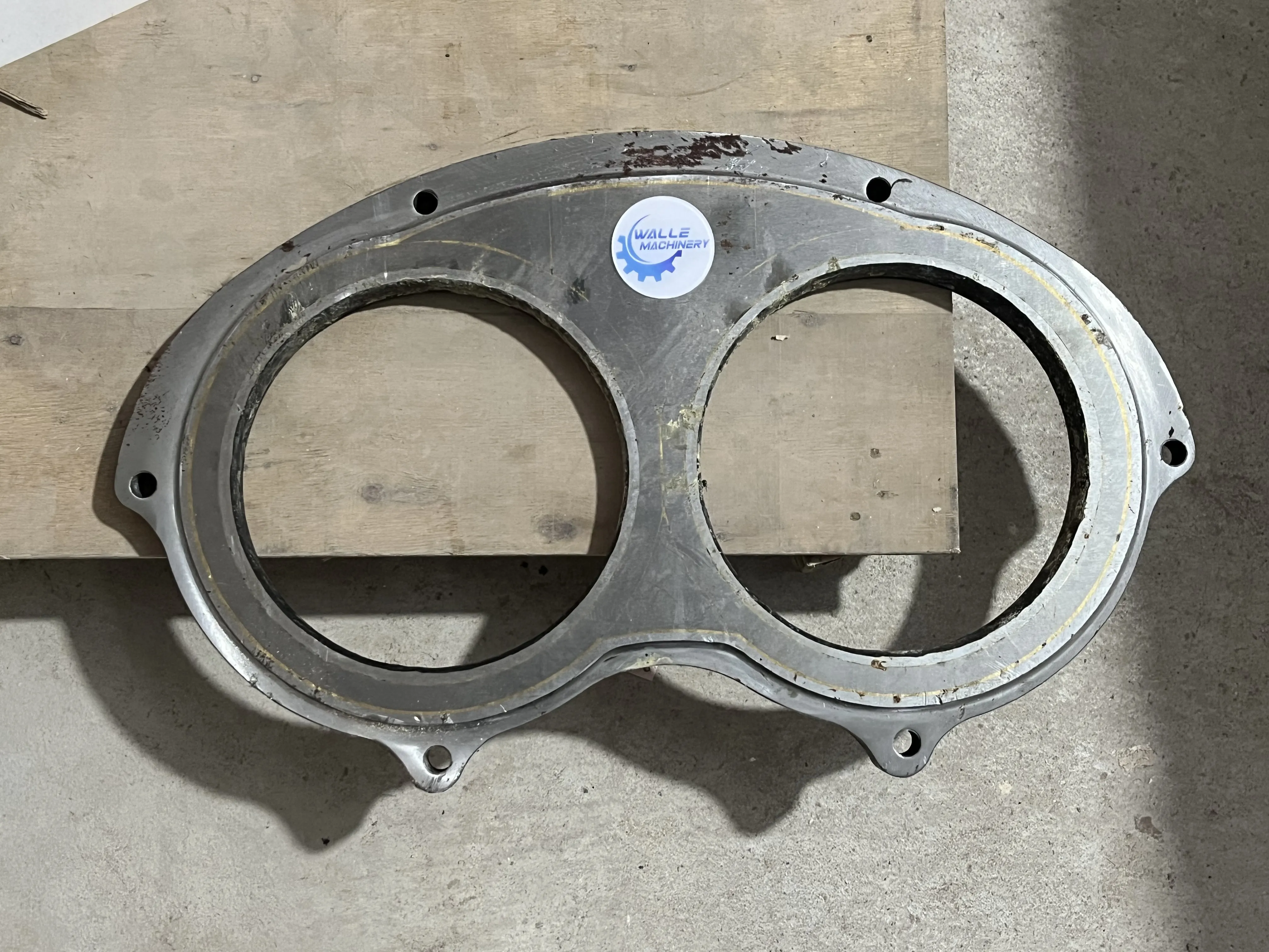 concrete pump truck replacement spectacle plate