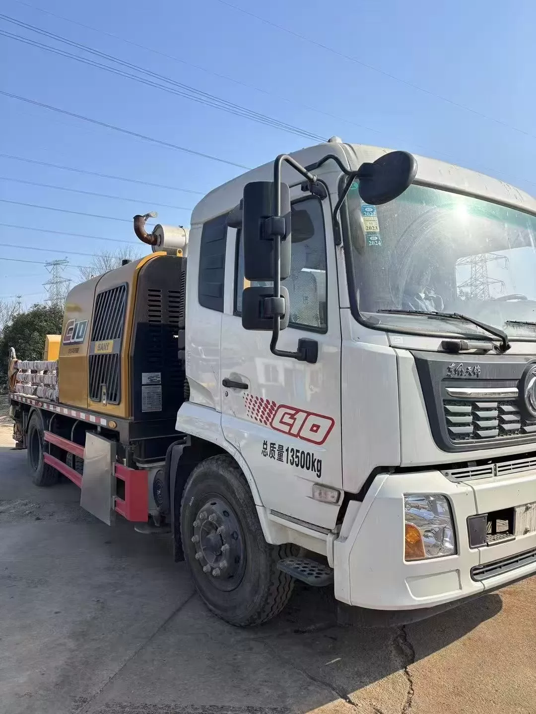 2020 Sany-Dongfeng10023 line pump