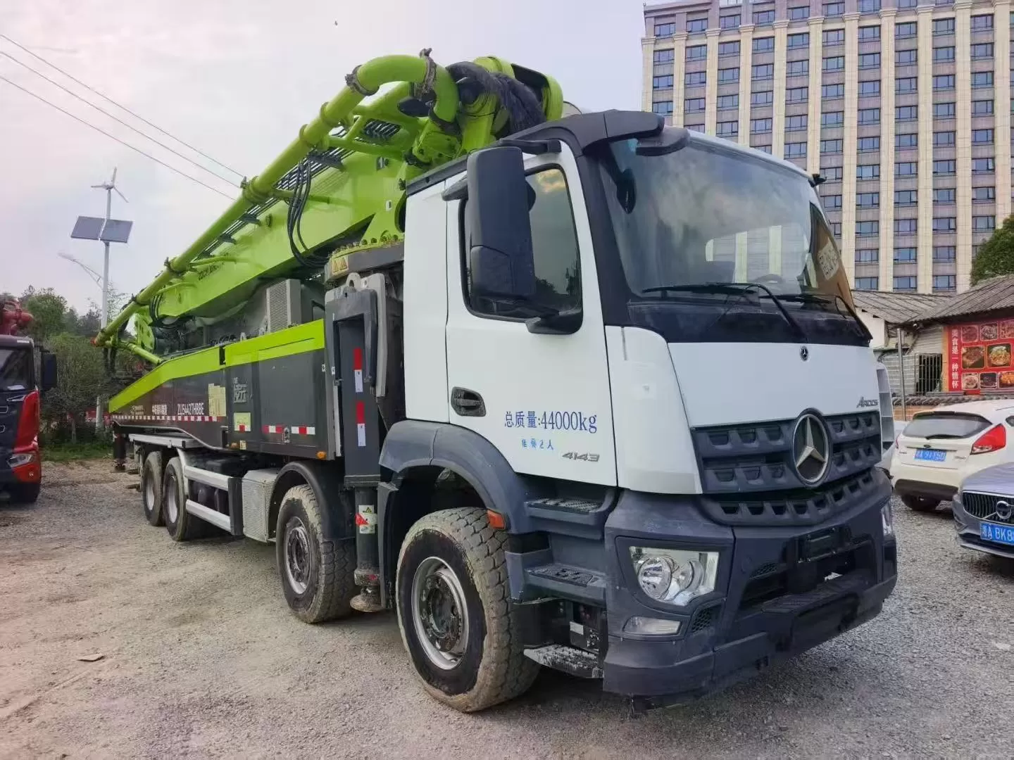 2020 Zoomlion-Benz 59m truck mounted concrete pump