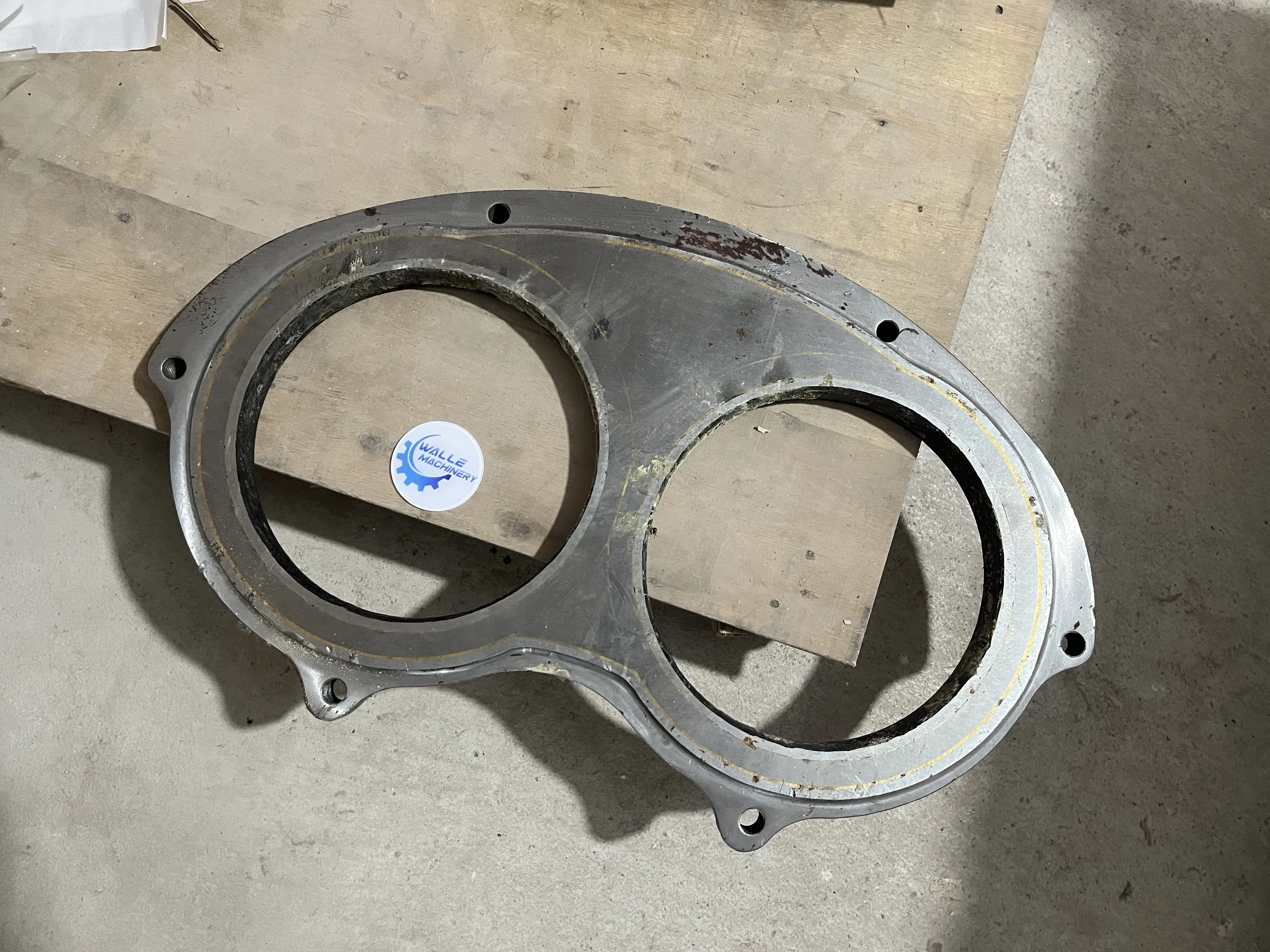 concrete pump truck replacement spectacle plate