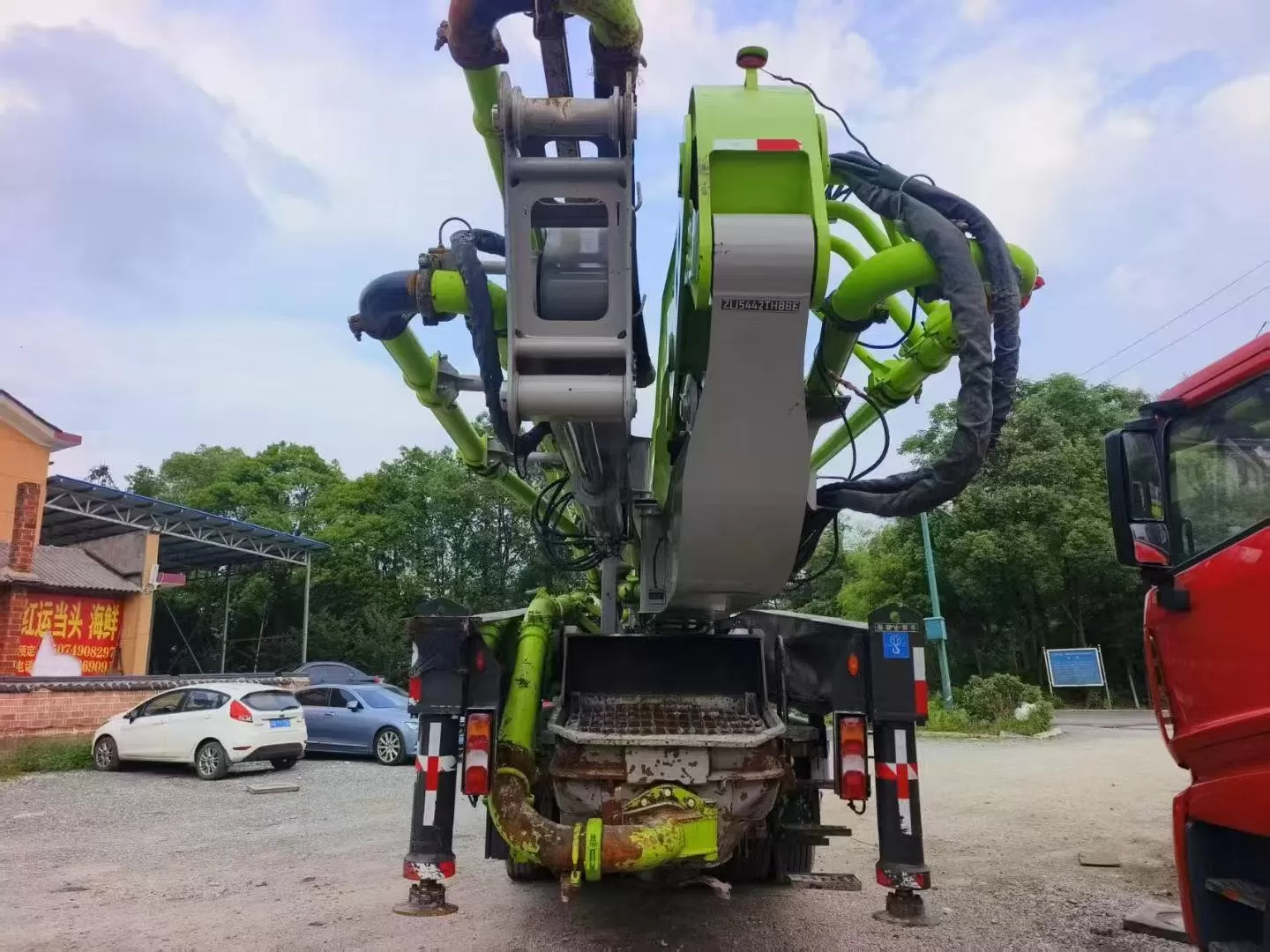 2020 Zoomlion-Benz 59m truck mounted concrete pump