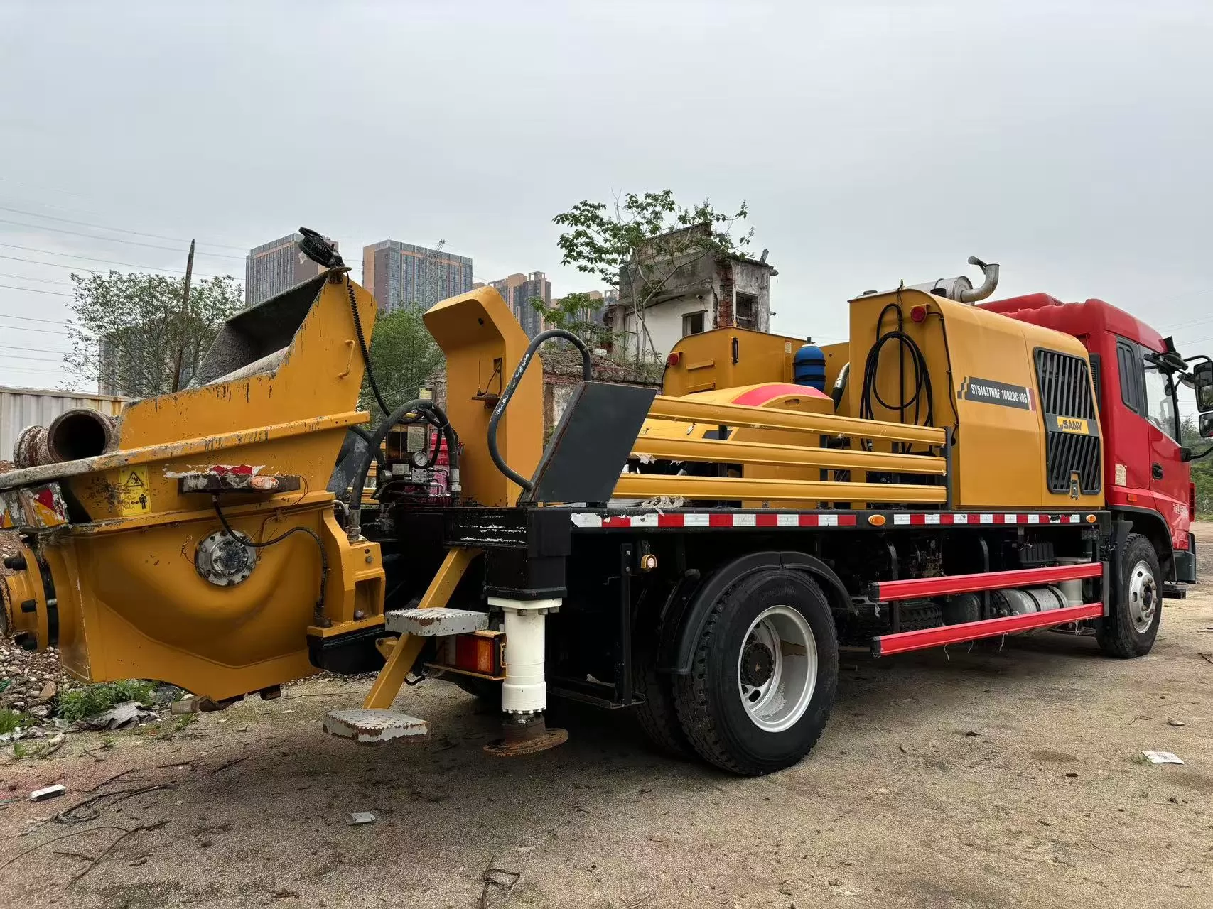 2022 Sany 10023 truck mounted pump