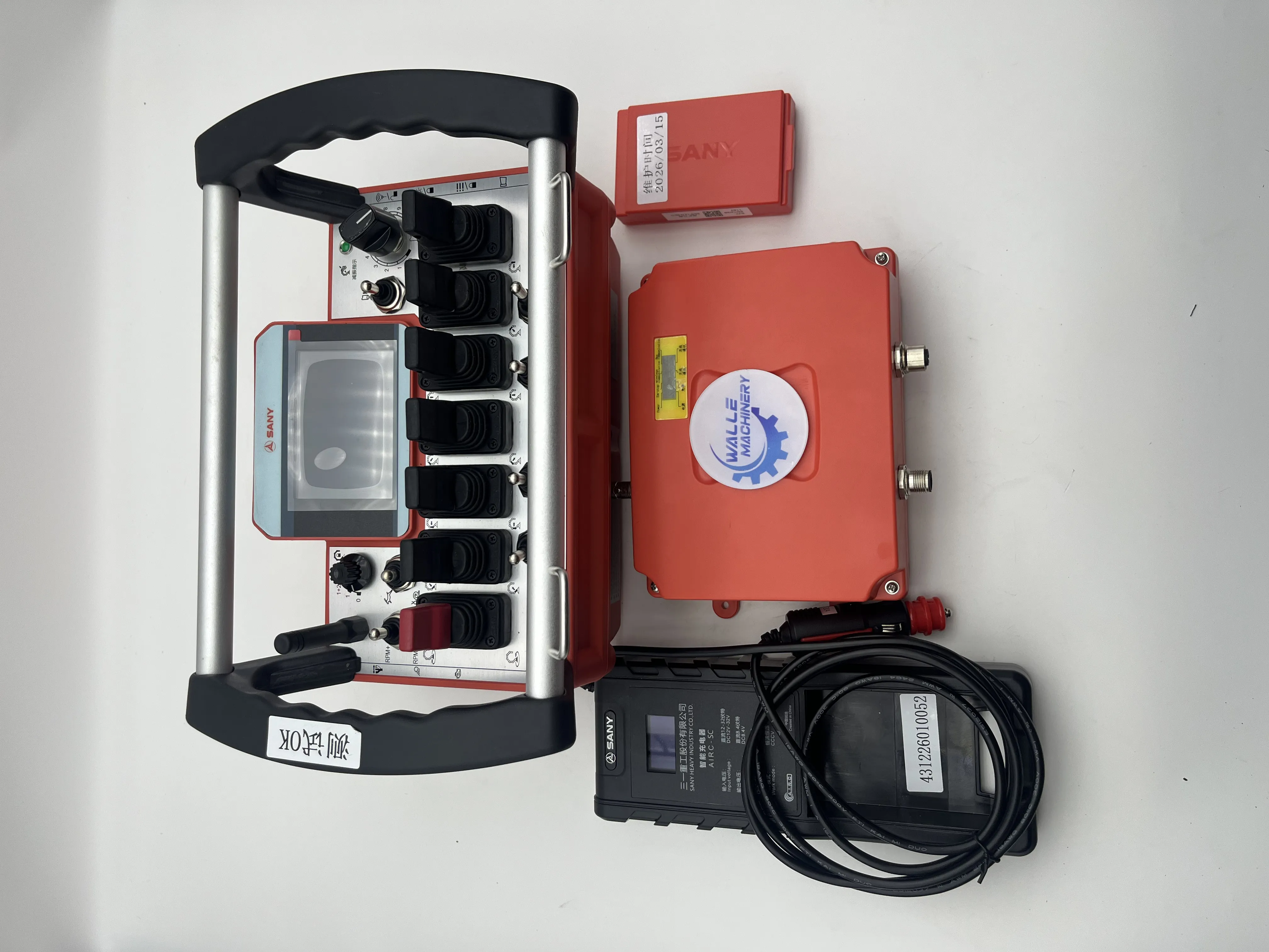 pump truck wireless remote