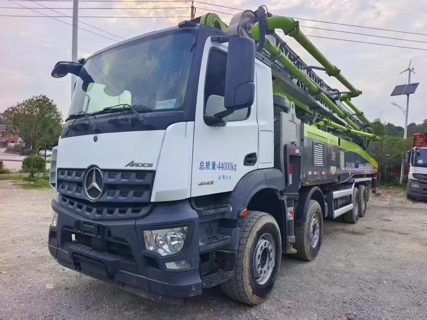 2020 Zoomlion-Benz 59m truck mounted concrete pump