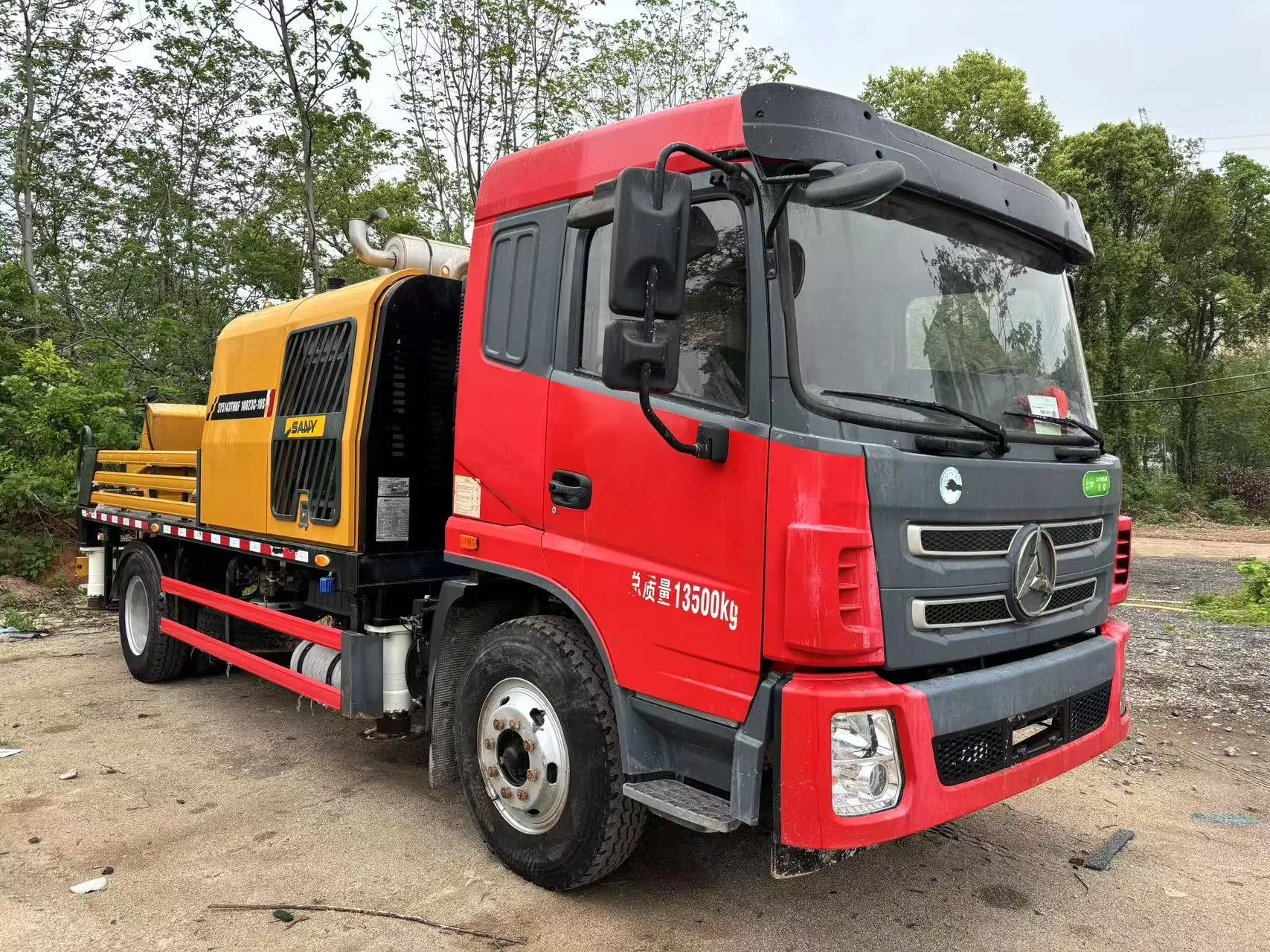 2022 Sany 10023 truck mounted pump